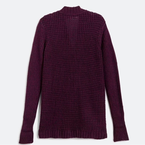 EUC RD Style Montoya Dark Purple Open Cardigan - Picture 2 of 3